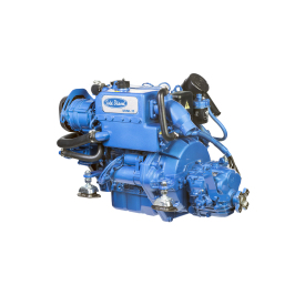 The MINI-33 is a diesel engine for boat with Mitsubishi base, 3 cylinders, mechanical injection and 1.318 cc.